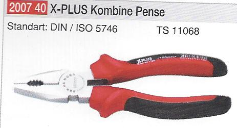 X Plus kombIne pense 180mm Kartlı